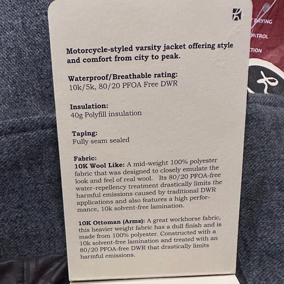 NWT Holden W’s Moto Jacket Small - Picture 14 of 15